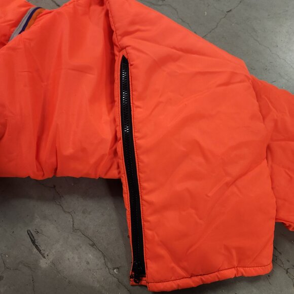 FEDEX Stan Herman Vintage Insulated Hooded Coveralls Orange Union Made XL - Picture 8 of 16